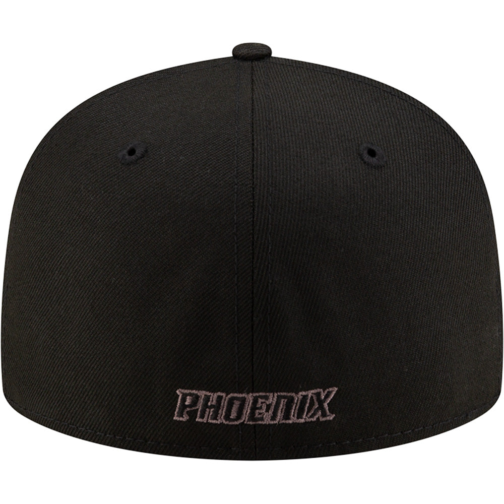 NBA Phoenix Suns New Era Black/Graphite Shooting Ball 59FIFTY Hat - Black