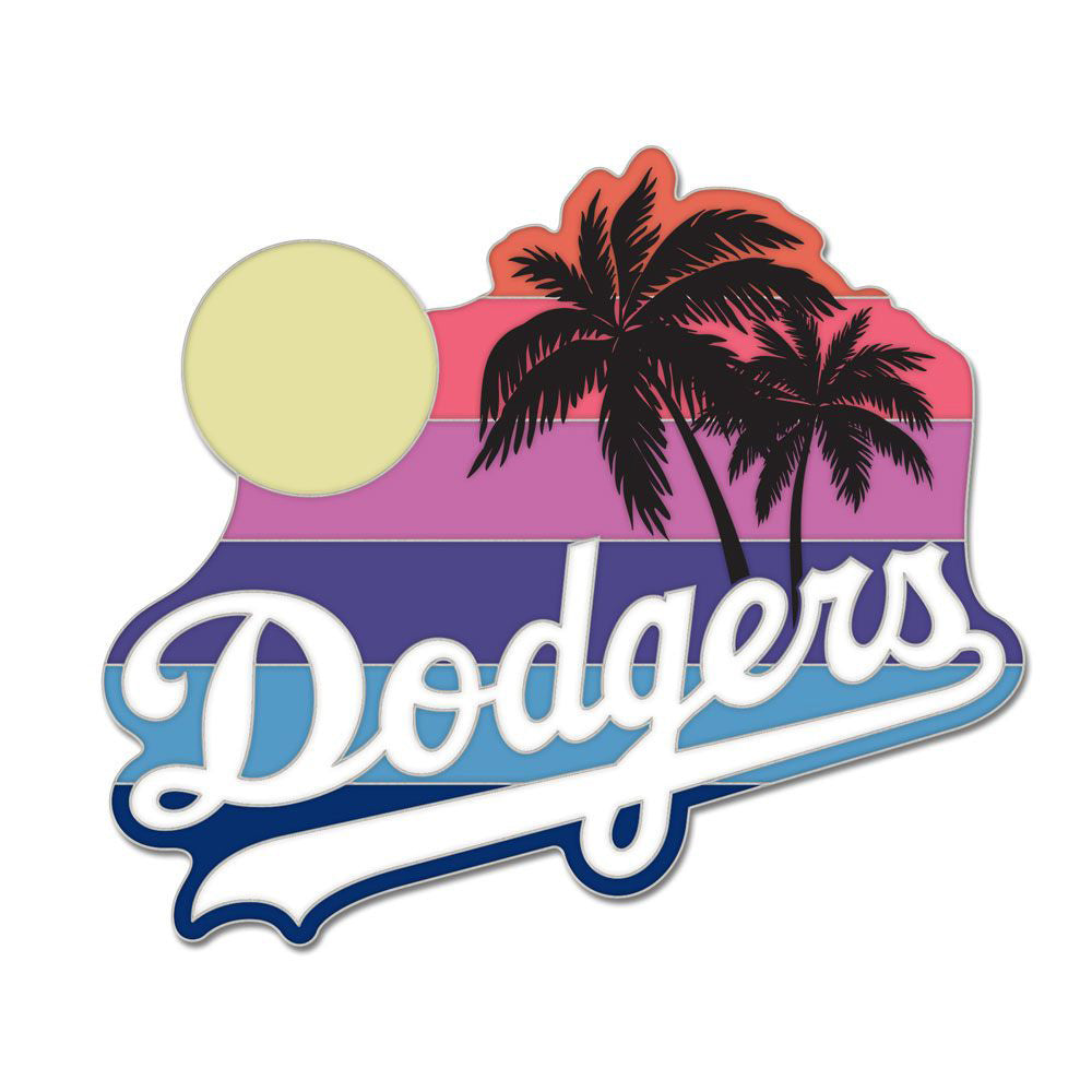 MLB Los Angeles Dodgers WinCraft Sunset Lapel Pin