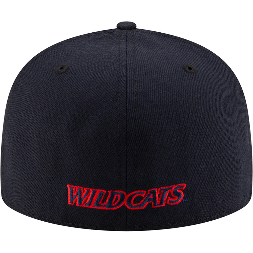 NCAA Arizona Wildcats New Era Red Out Mascot 59FIFTY Fitted Hat - Navy