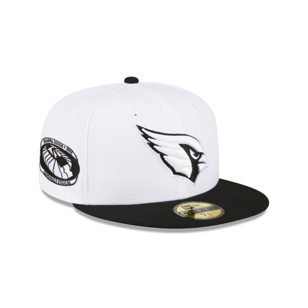 NFL Arizona Cardinals New Era White Board 59FIFTY Fitted