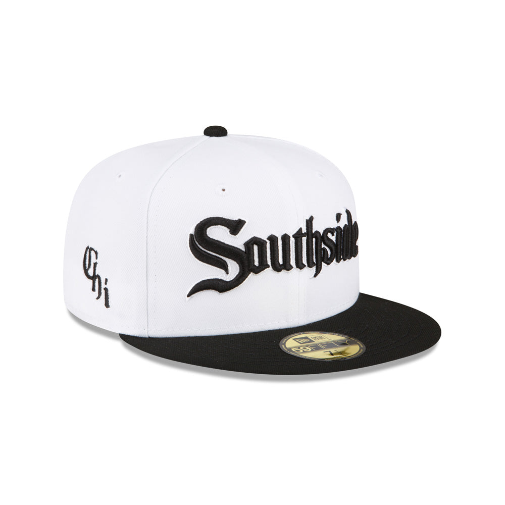 MLB Chicago White Sox New Era White Board 59FIFTY Fitted