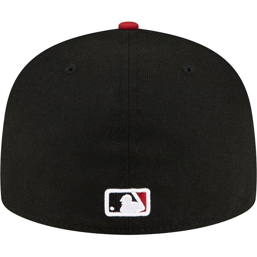MLB Arizona Diamondbacks New Era Authentic On-Field Road 59FIFTY Fitted Hat