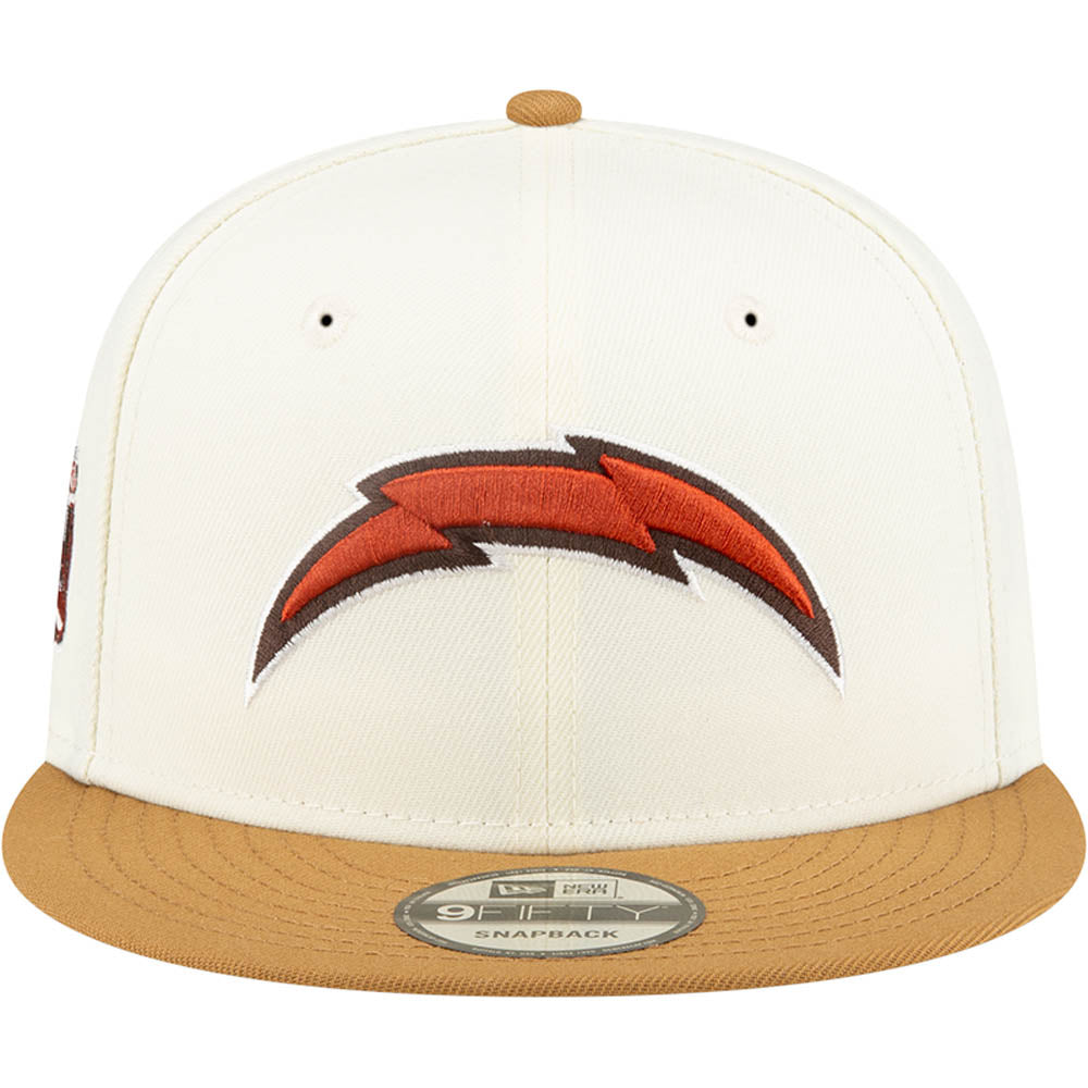 NFL Los Angeles Chargers New Era Wheat 9FIFTY Snapback