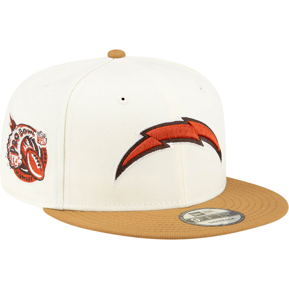 NFL Los Angeles Chargers New Era Wheat 9FIFTY Snapback