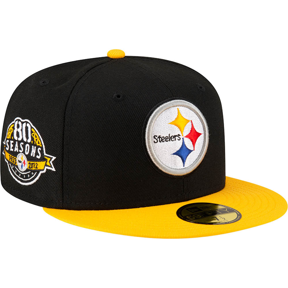 NFL Pittsburgh Steelers New Era Two-Tone Primary 59FIFTY Fitted