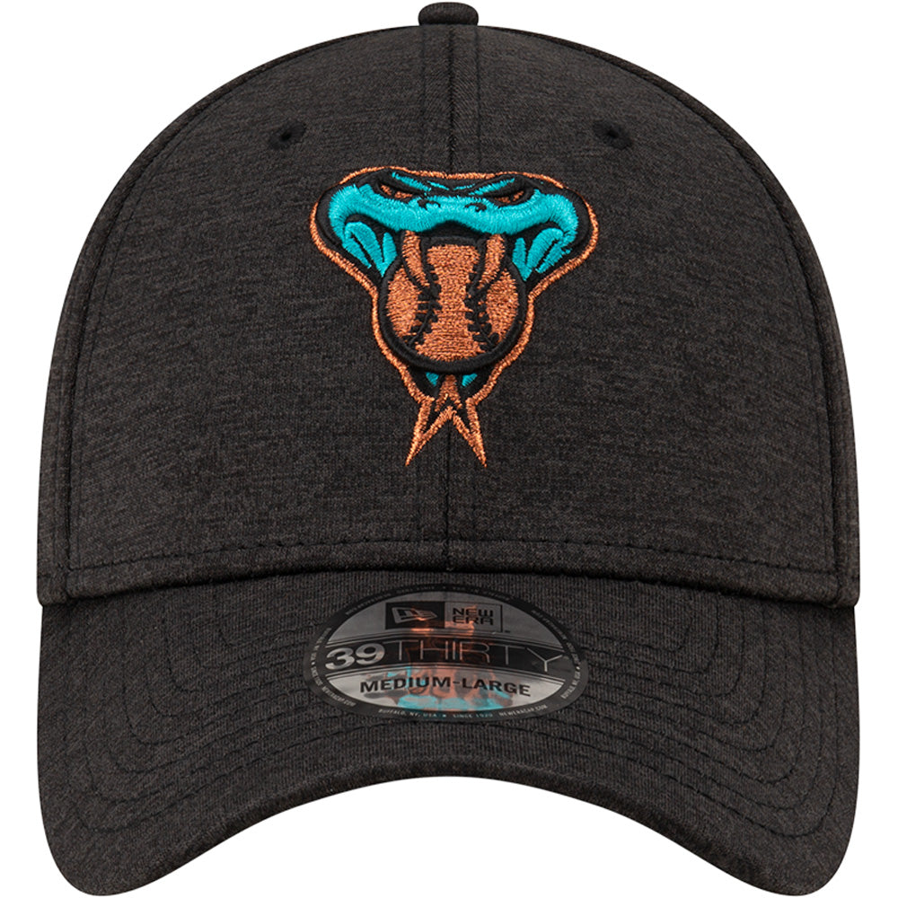 MLB Arizona Diamondbacks New Era Alternate Shadow Land 39THIRTY Flex Fit Hat - Black