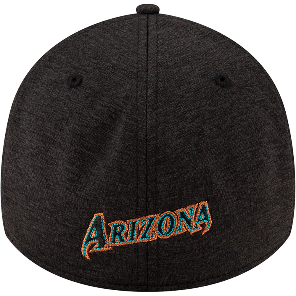 MLB Arizona Diamondbacks New Era Alternate Shadow Land 39THIRTY Flex Fit Hat - Black