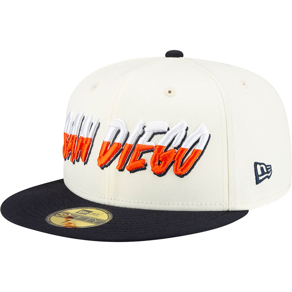 MLB San Diego Padres New Era City Connect Retro Jersey Hook 59FIFTY Fitted
