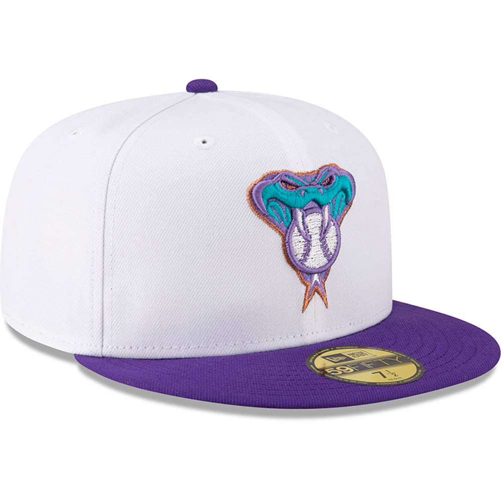 MLB Arizona Diamondbacks New Era Two-Tone Snow 59FIFTY Fitted