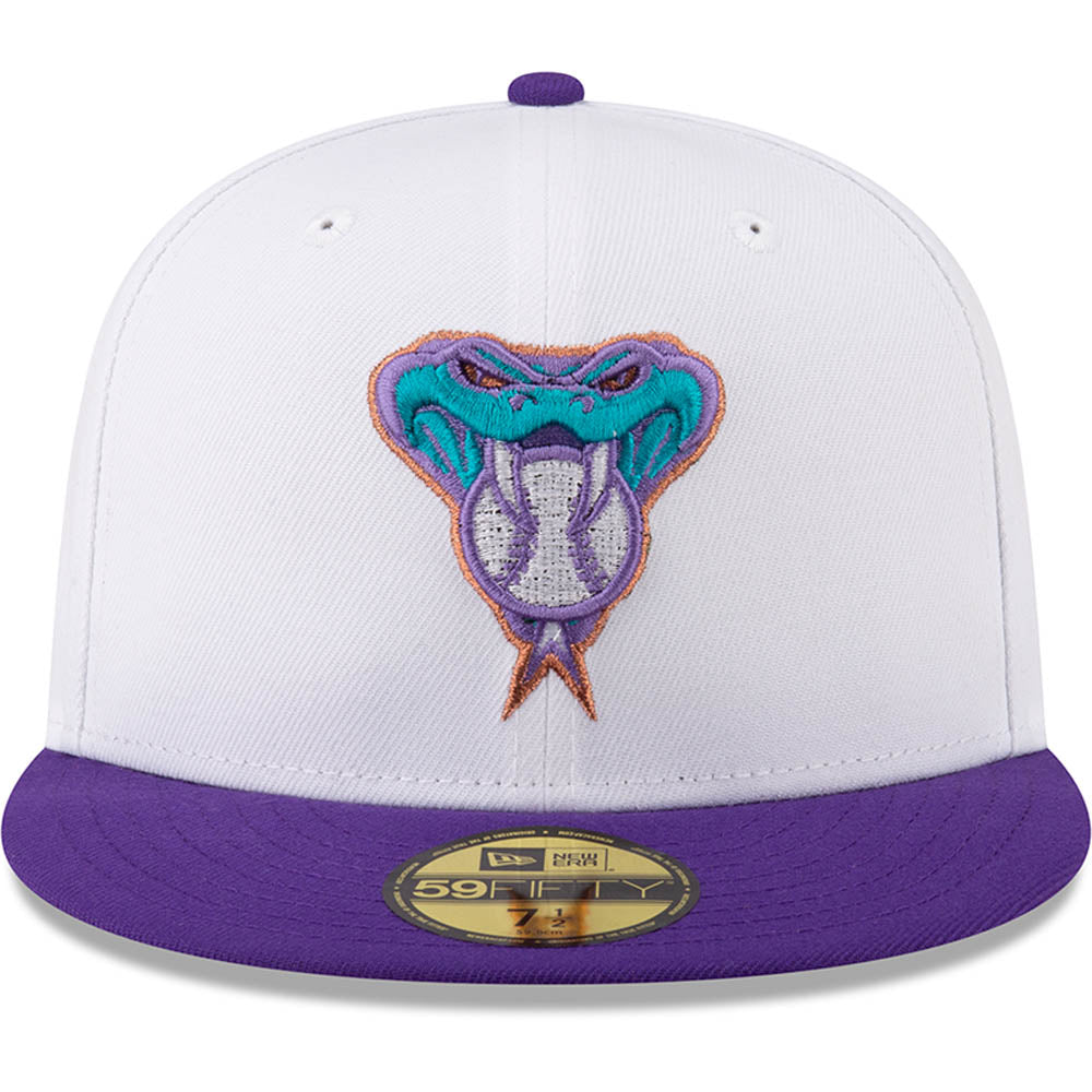 MLB Arizona Diamondbacks New Era Two-Tone Snow 59FIFTY Fitted