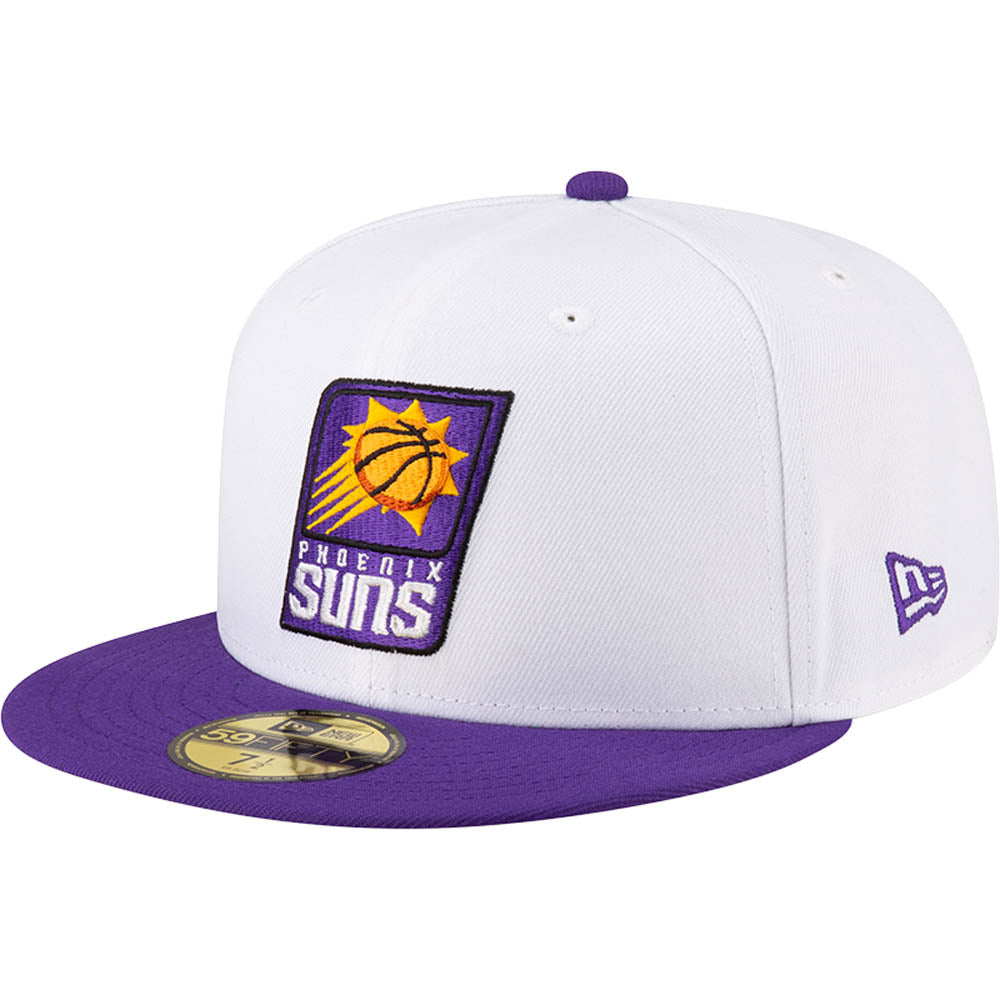 NBA Phoenix Suns New Era Two-Tone Snow 59FIFTY Fitted