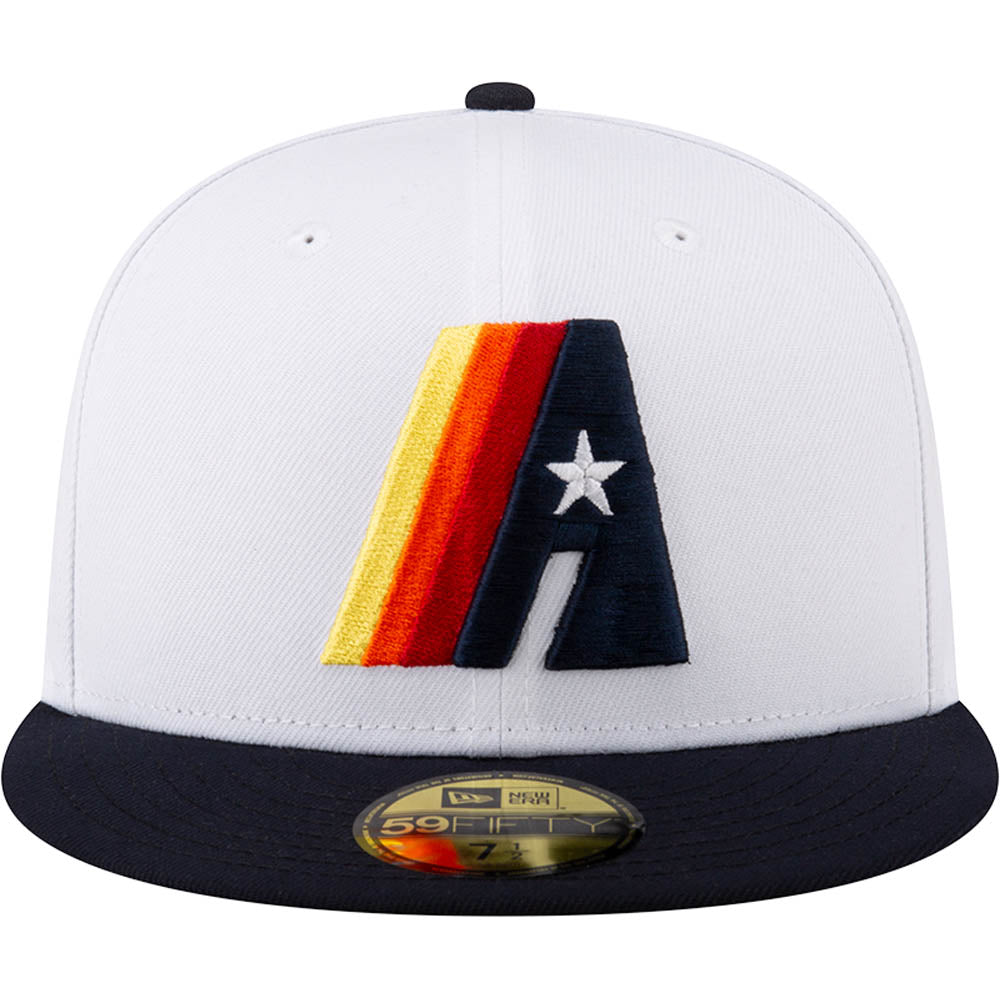 MLB Houston Astros New Era Two-Tone Snow 59FIFTY Fitted