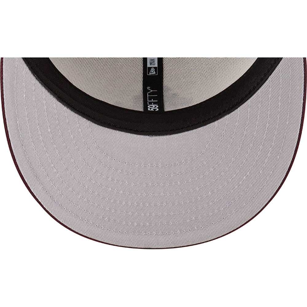 NCAA Arizona State Sun Devils New Era Two-Tone Snow 59FIFTY Fitted Hat