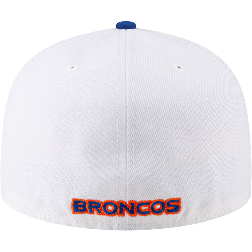 NFL Denver Broncos New Era Two-Tone Snow 59FIFTY Fitted