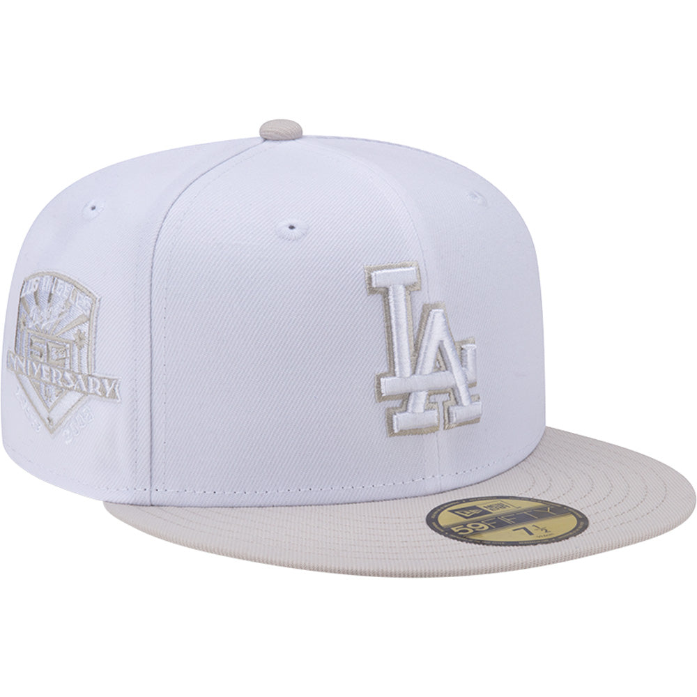 MLB Los Angeles Dodgers New Era Whiteout 59FIFTY Fitted