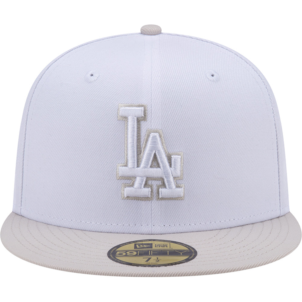 MLB Los Angeles Dodgers New Era Whiteout 59FIFTY Fitted