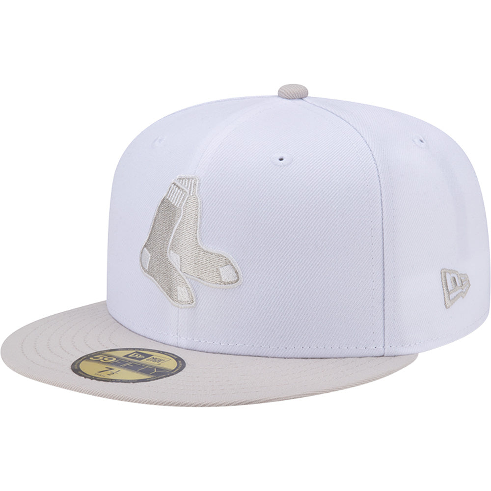 MLB Boston Red Sox New Era Whiteout 59FIFTY Fitted