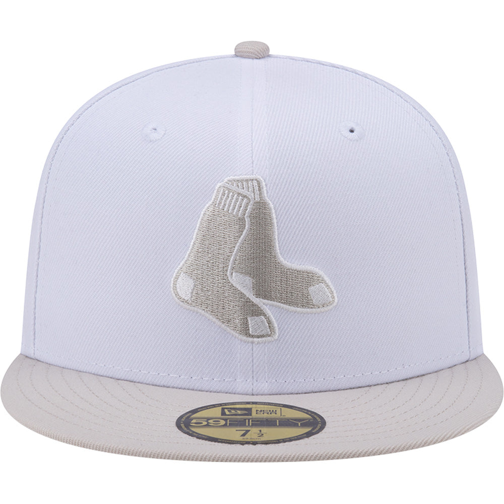MLB Boston Red Sox New Era Whiteout 59FIFTY Fitted