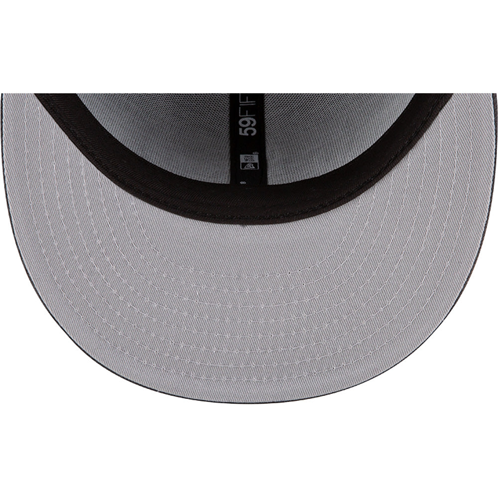 NCAA Northern Arizona Lumberjacks New Era Graphite Black 59FIFTY Fitted Hat