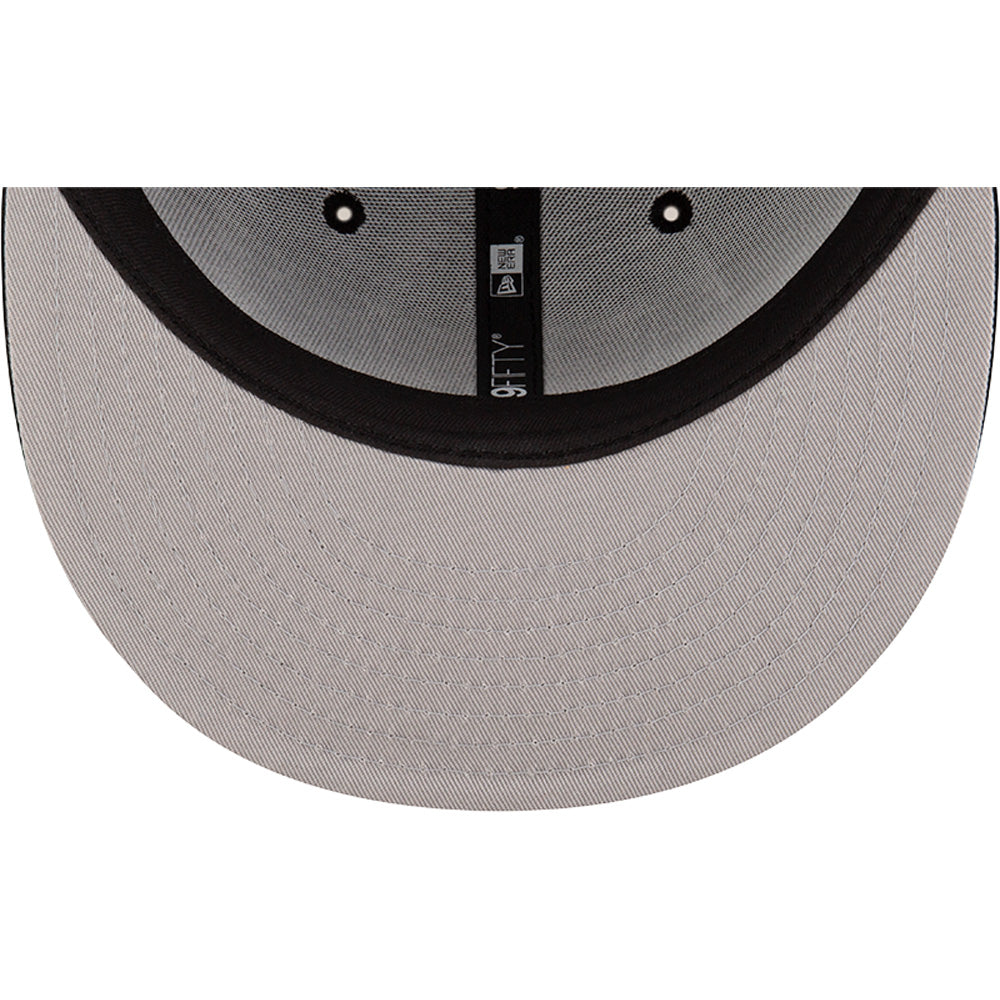 NFL Las Vegas Raiders New Era Silver Logo 9FIFTY Snapback Hat