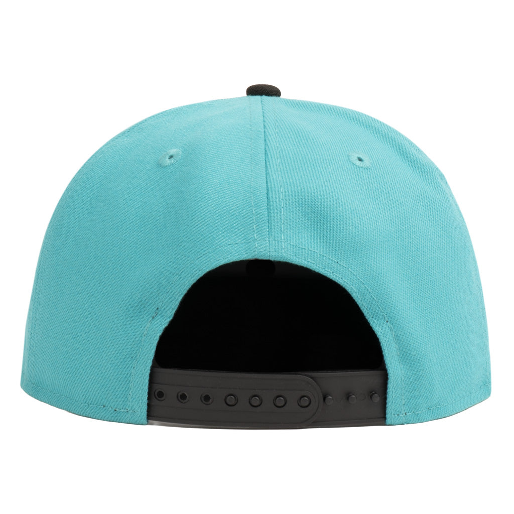 MLB Arizona Diamondbacks New Era Two-Tone Black Outline 9FIFTY Snapback Hat - Teal