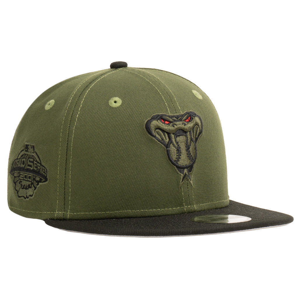 MLB Arizona Diamondbacks Youth New Era Flying Tiger 9FIFTY Snapback Hat - Green
