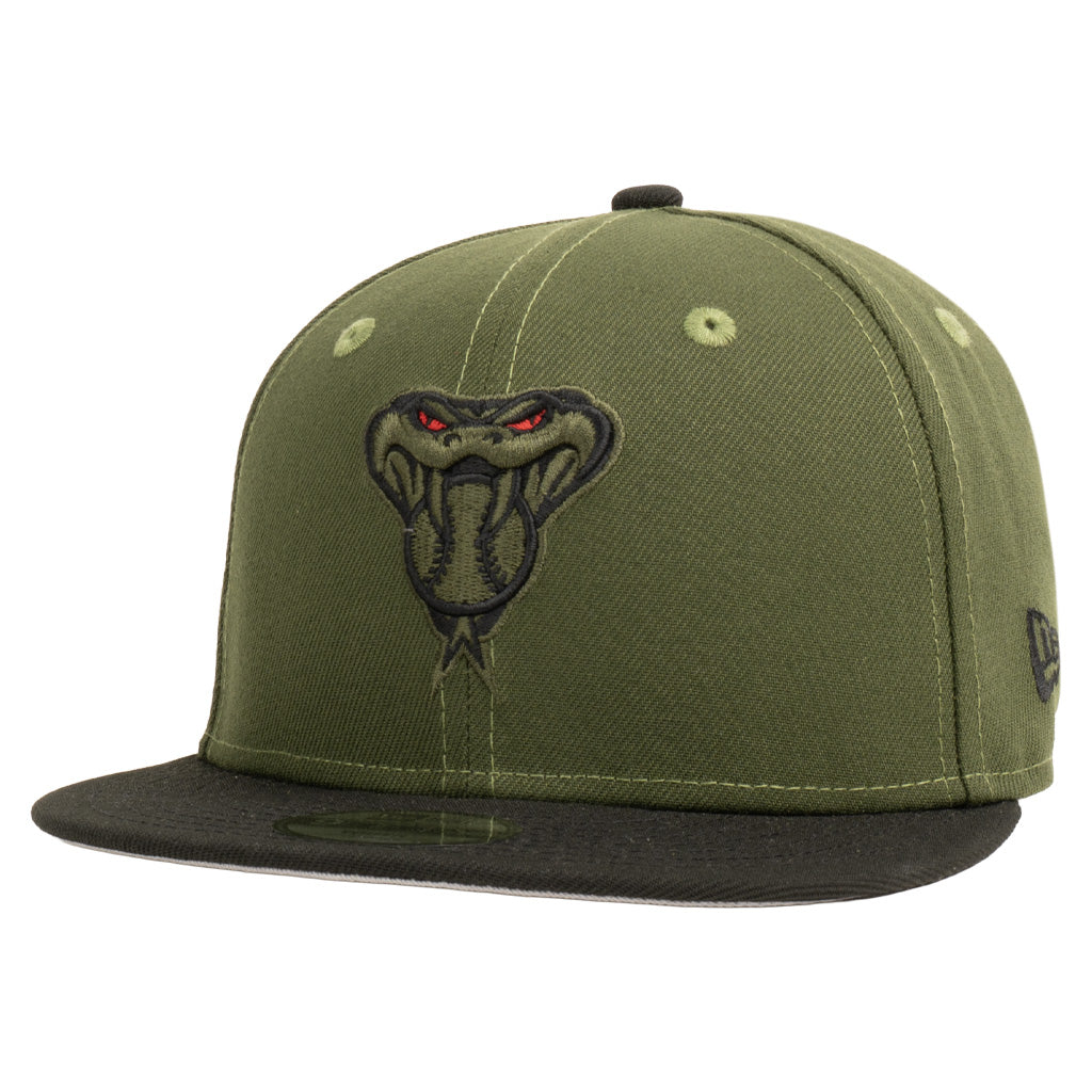MLB Arizona Diamondbacks Youth New Era Flying Tiger 9FIFTY Snapback Hat - Green