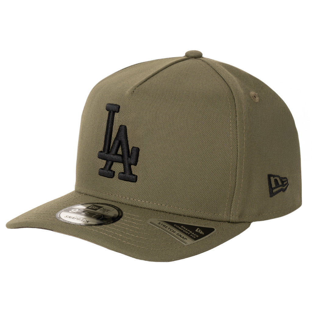 MLB Los Angeles Dodgers New Era Camo Undervisor 9FIFTY A-Frame Snapback Hat - Green