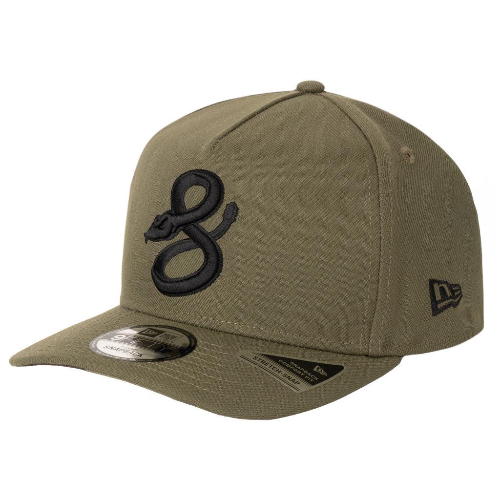 MLB Arizona Diamondbacks New Era Serpientes Camo Undervisor 9FIFTY A-Frame Snapback Hat - Green