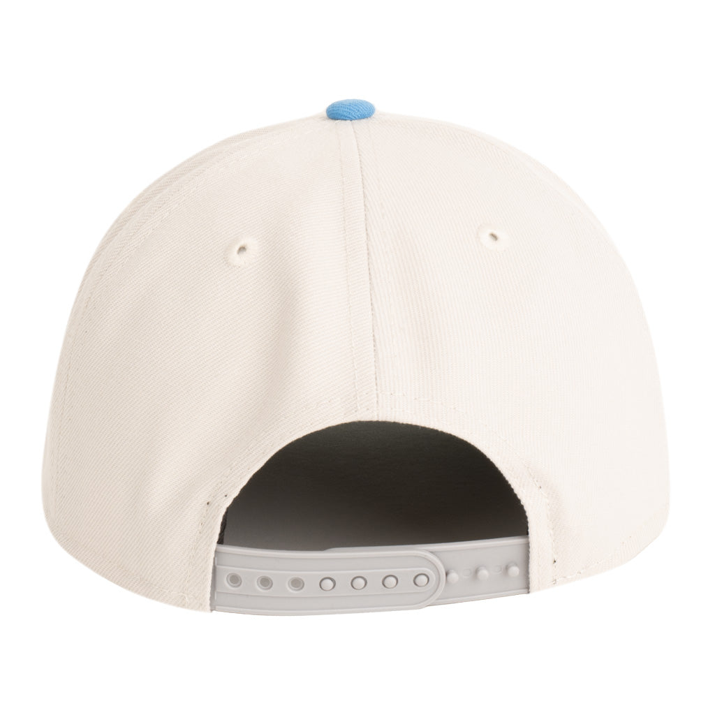 NFL Detroit Lions New Era Two-Tone Primary Team Color Stone 9FIFTY A-Frame Snapback Hat - Stone