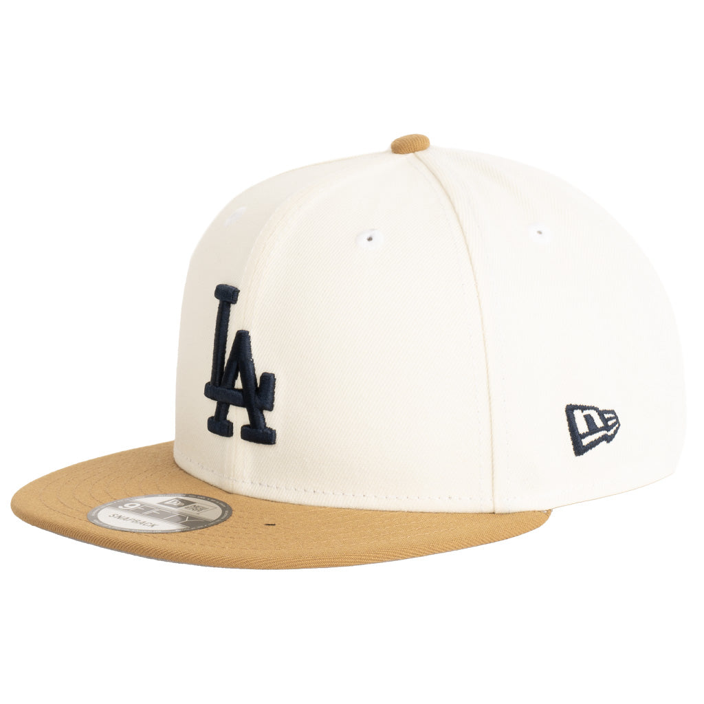 MLB Los Angeles Dodgers New Era Harvester 9FIFTY Snapback Hat - Wheat