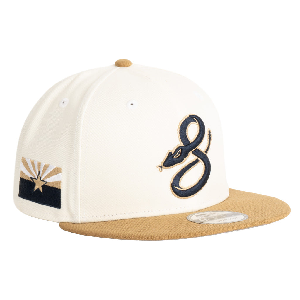 MLB Arizona Diamondbacks New Era City Connect Harvester 9FIFTY Snapback Hat - Wheat