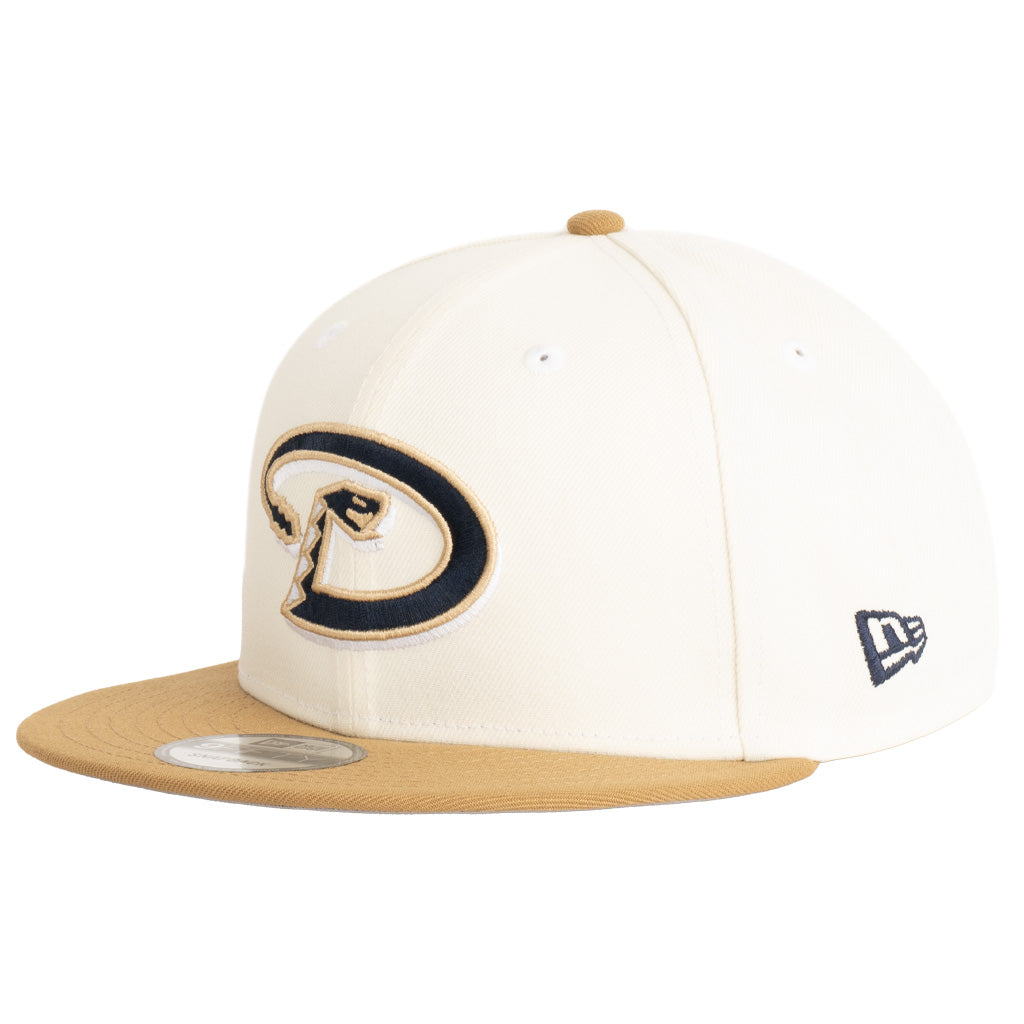 MLB Arizona Diamondbacks New Era Throwback Harvester 9FIFTY Snapback Hat - Wheat