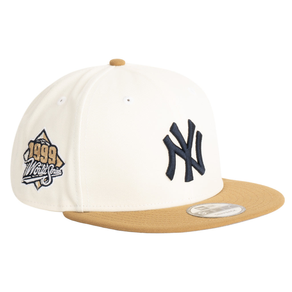 MLB New York Yankees New Era Harvester 9FIFTY Snapback Hat - Wheat
