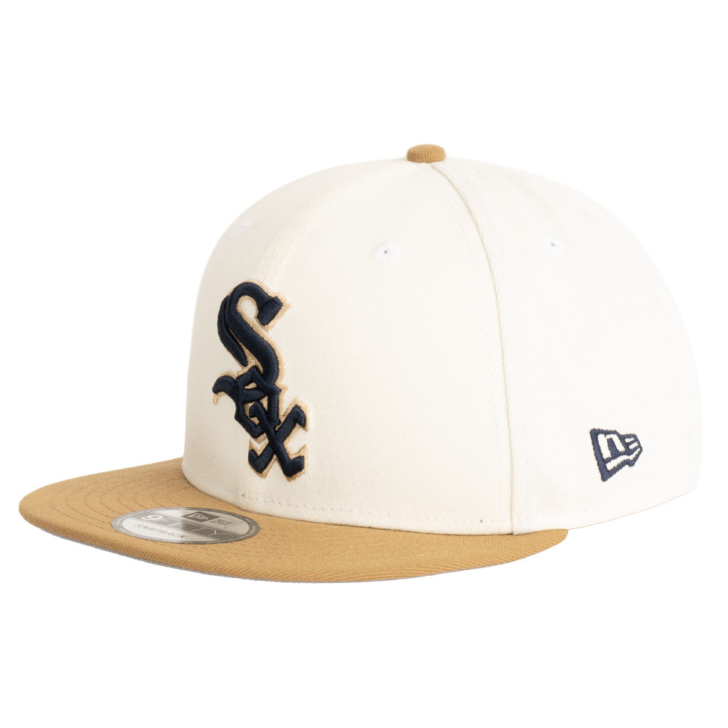 MLB Chicago White Sox New Era Harvester 9FIFTY Snapback Hat - Wheat