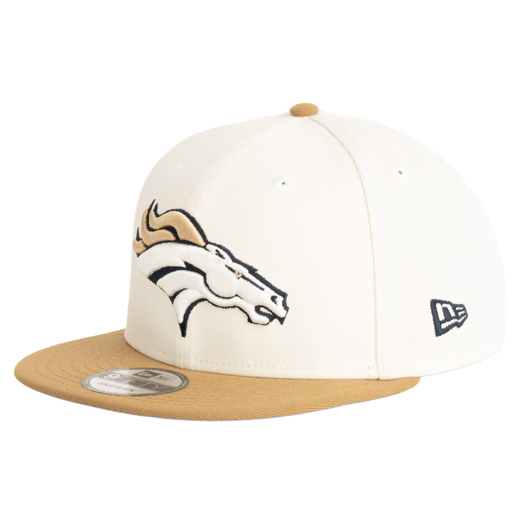NFL Denver Broncos New Era Harvester 9FIFTY Snapback Hat - Wheat