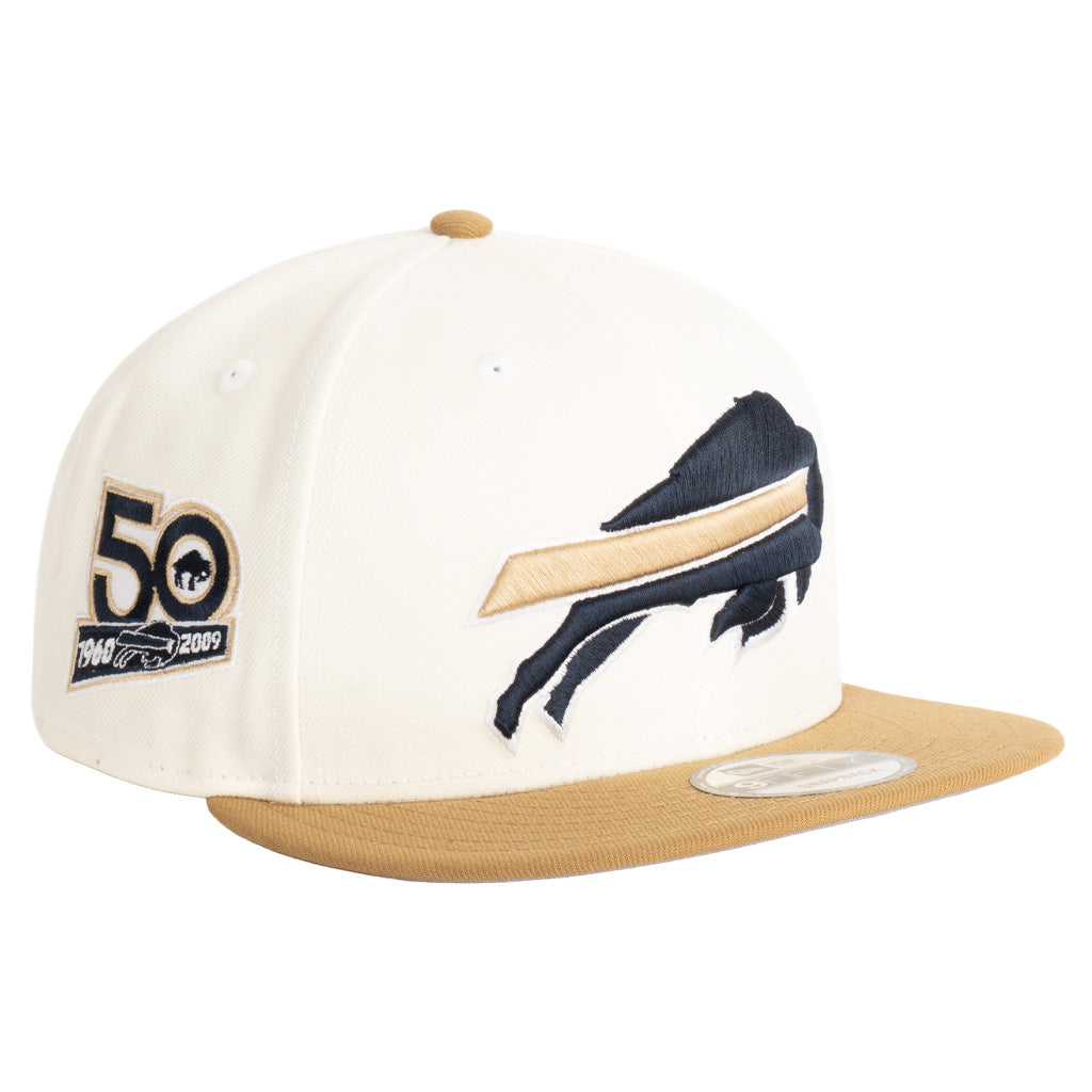NFL Buffalo Bills New Era Harvester 9FIFTY Snapback Hat - Wheat