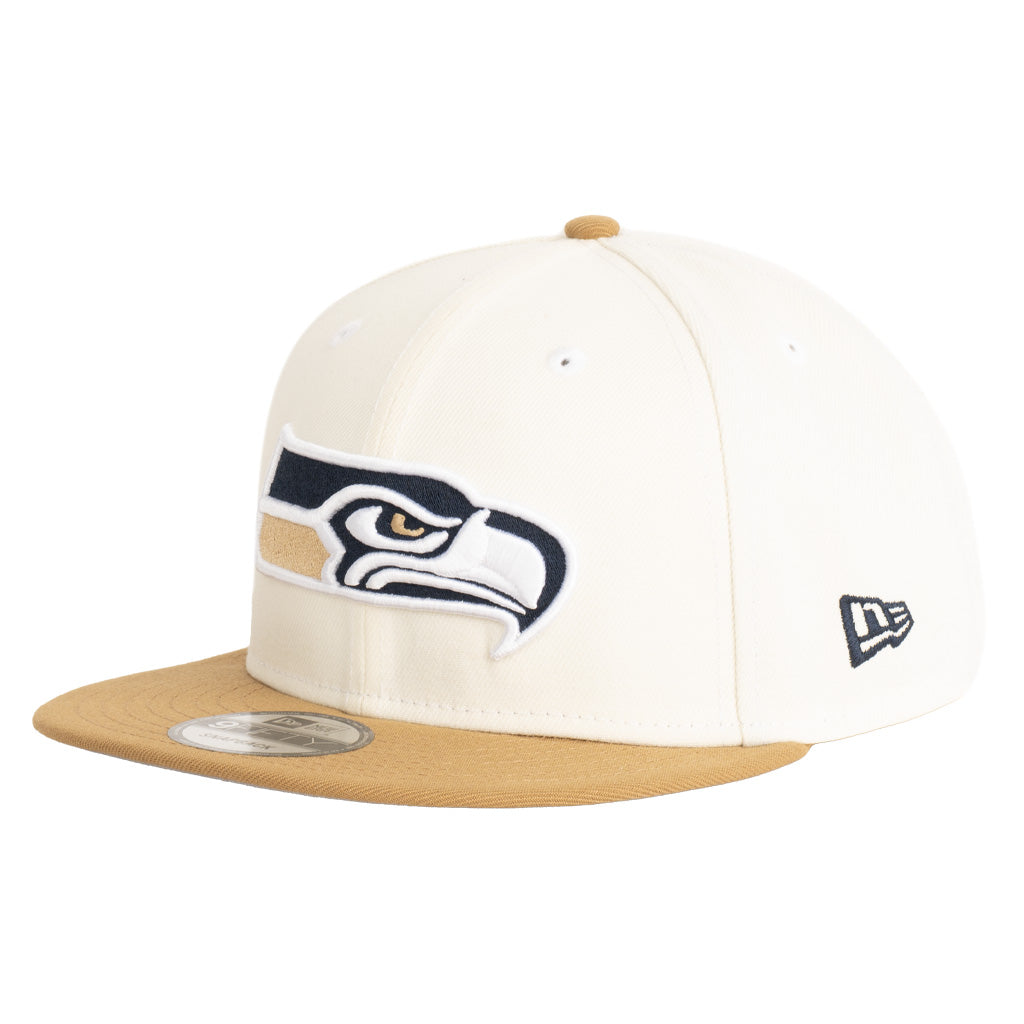 NFL Seattle Seahawks New Era Harvester 9FIFTY Snapback Hat - Wheat
