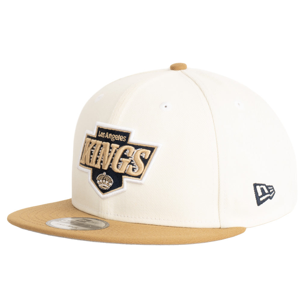 NHL Los Angeles Kings New Era Harvester 9FIFTY Snapback Hat - Wheat