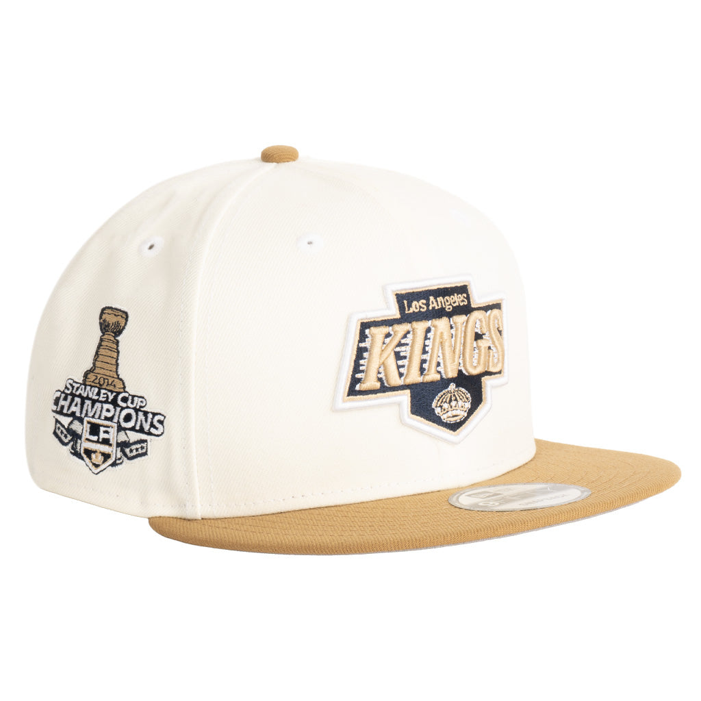 NHL Los Angeles Kings New Era Harvester 9FIFTY Snapback Hat - Wheat