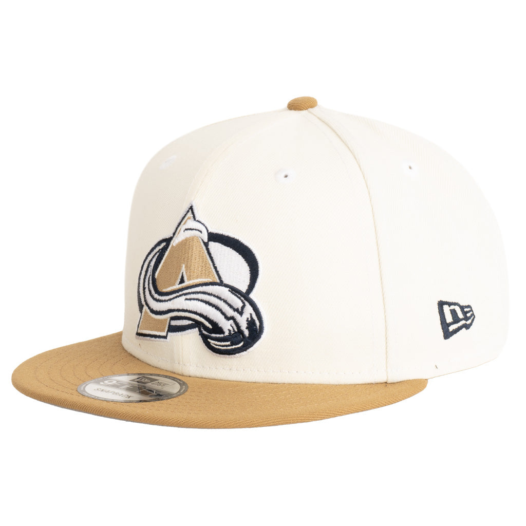 NHL Colorado Avalanche New Era Harvester 9FIFTY Snapback Hat - Wheat