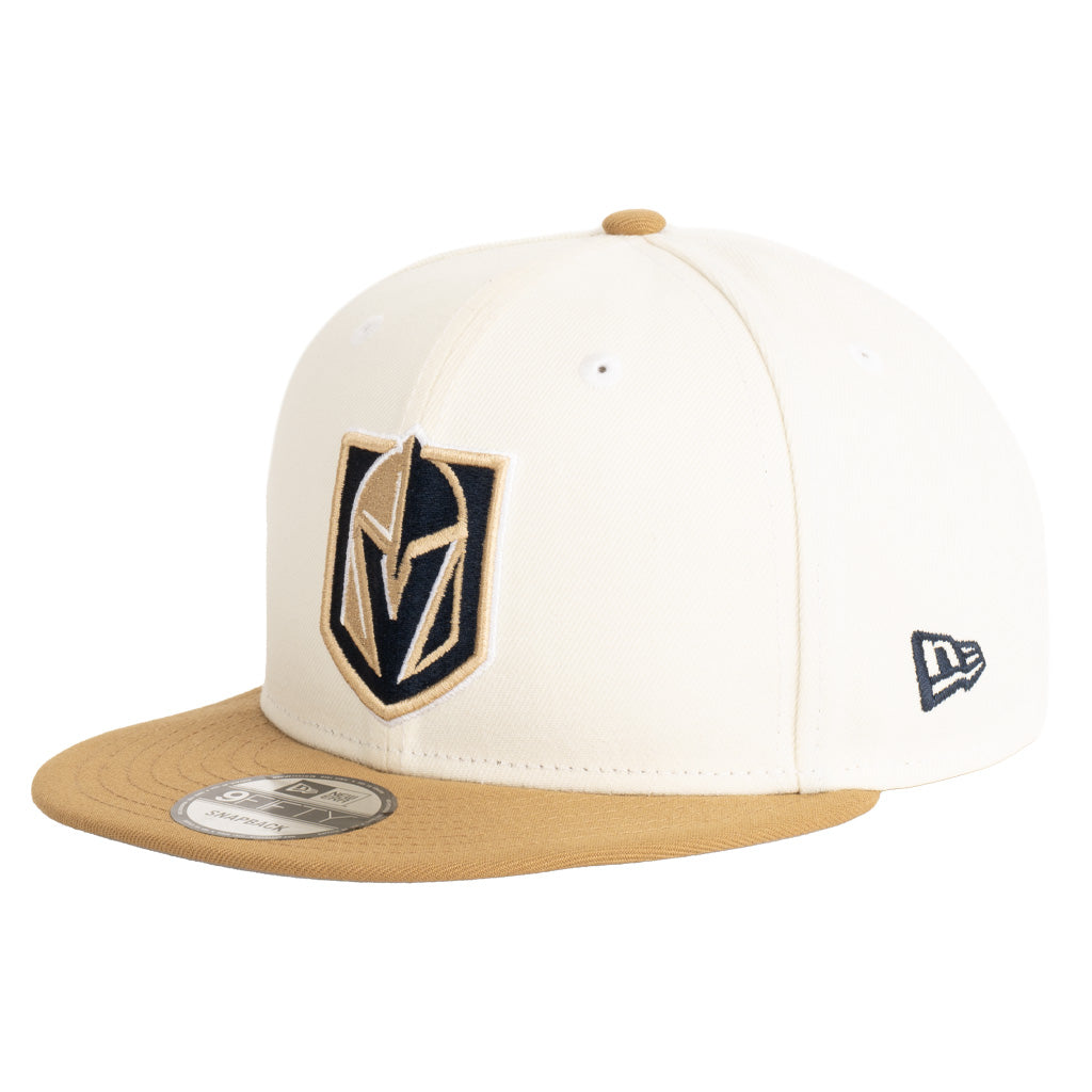 NHL Vegas Golden Knights New Era Harvester 9FIFTY Snapback Hat - Wheat