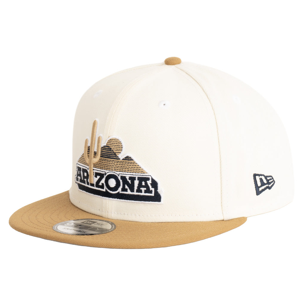 NCAA Arizona Wildcats New Era Harvester 9FIFTY Snapback Hat - Wheat