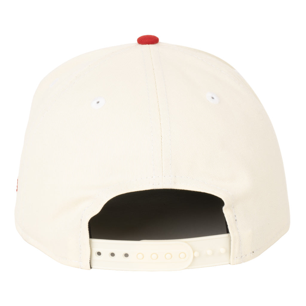 NFL Tampa Bay Buccaneers New Era Two-Tone Primary Team Color 9FIFTY A-Frame Snapback Hat - Cream