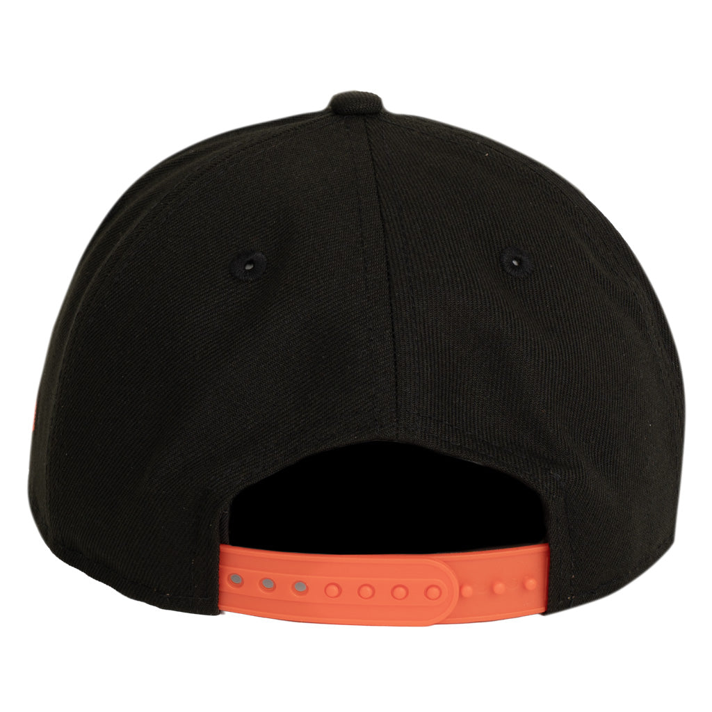 MLB San Francisco Giants New Era Team Undervisor 9FIFTY A-Frame Snapback Hat - Black