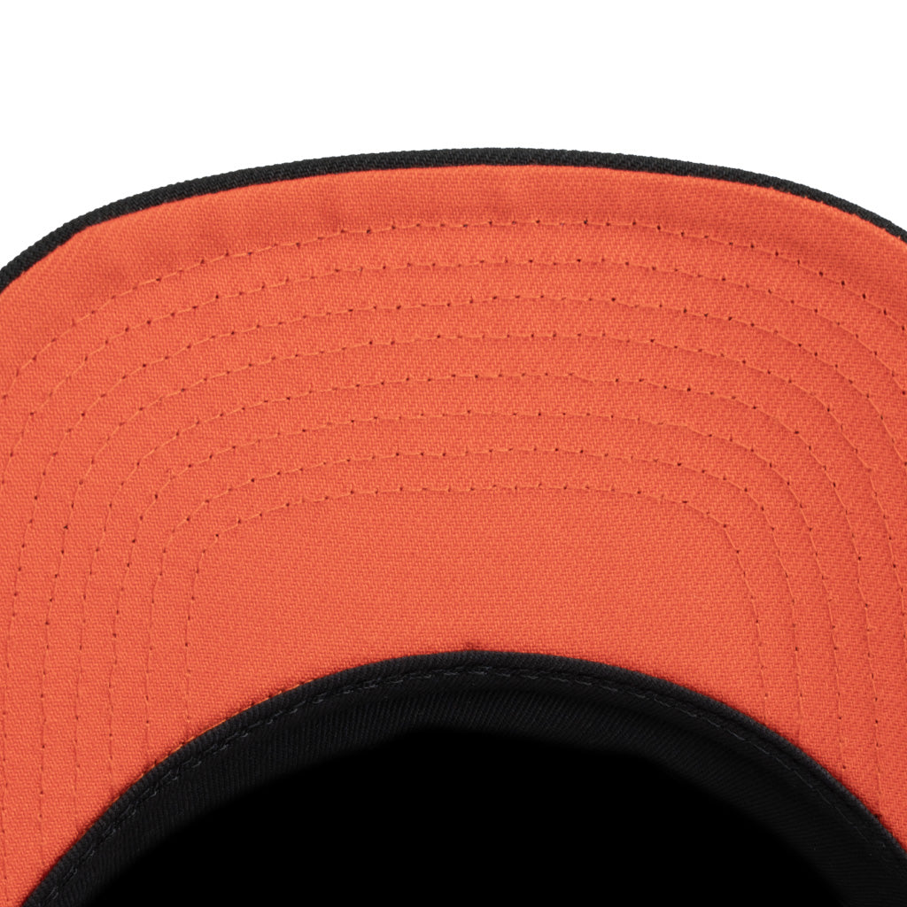 MLB San Francisco Giants New Era Team Undervisor 9FIFTY A-Frame Snapback Hat - Black
