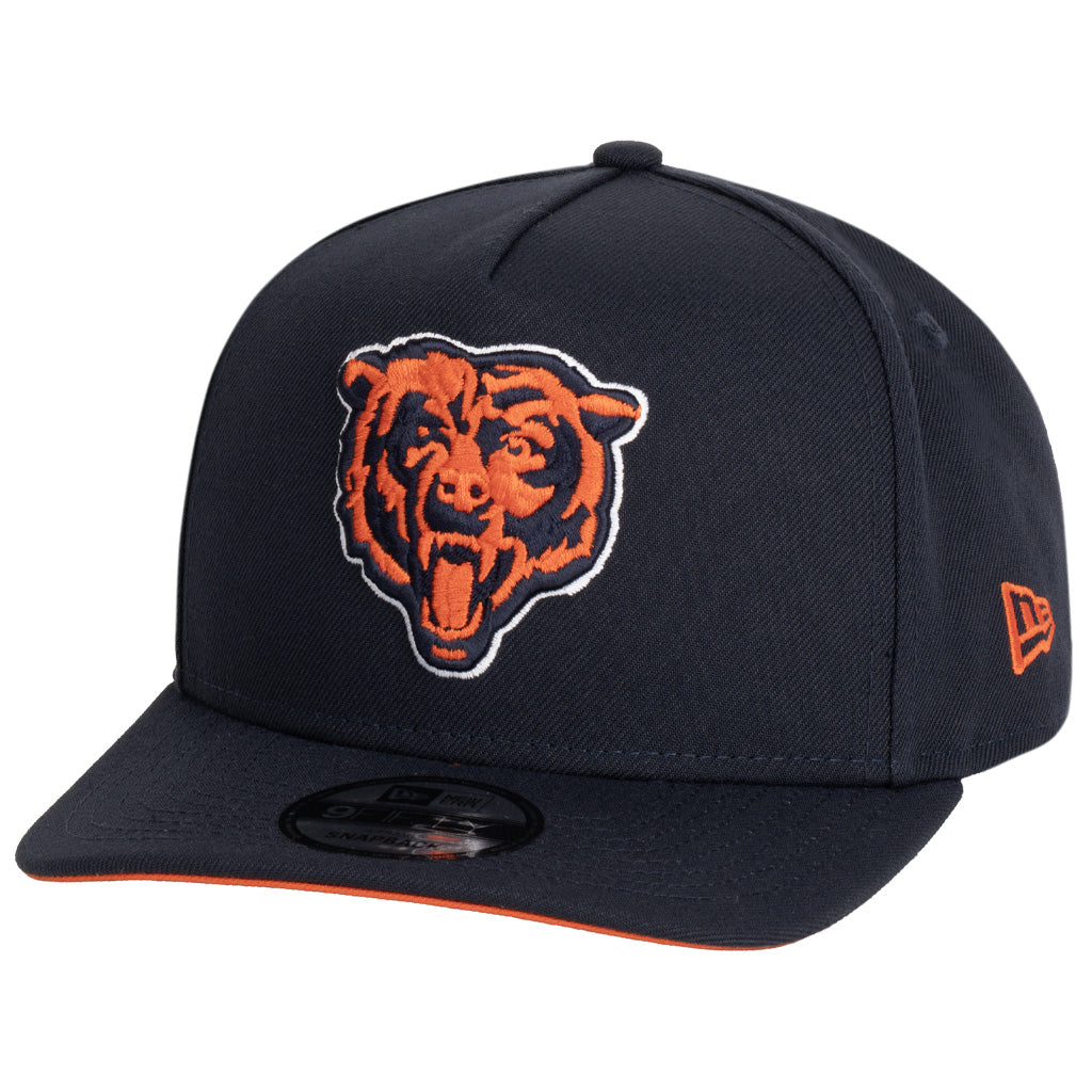 NFL Chicago Bears New Era Team Undervisor 9FIFTY A-Frame Snapback Hat - Navy