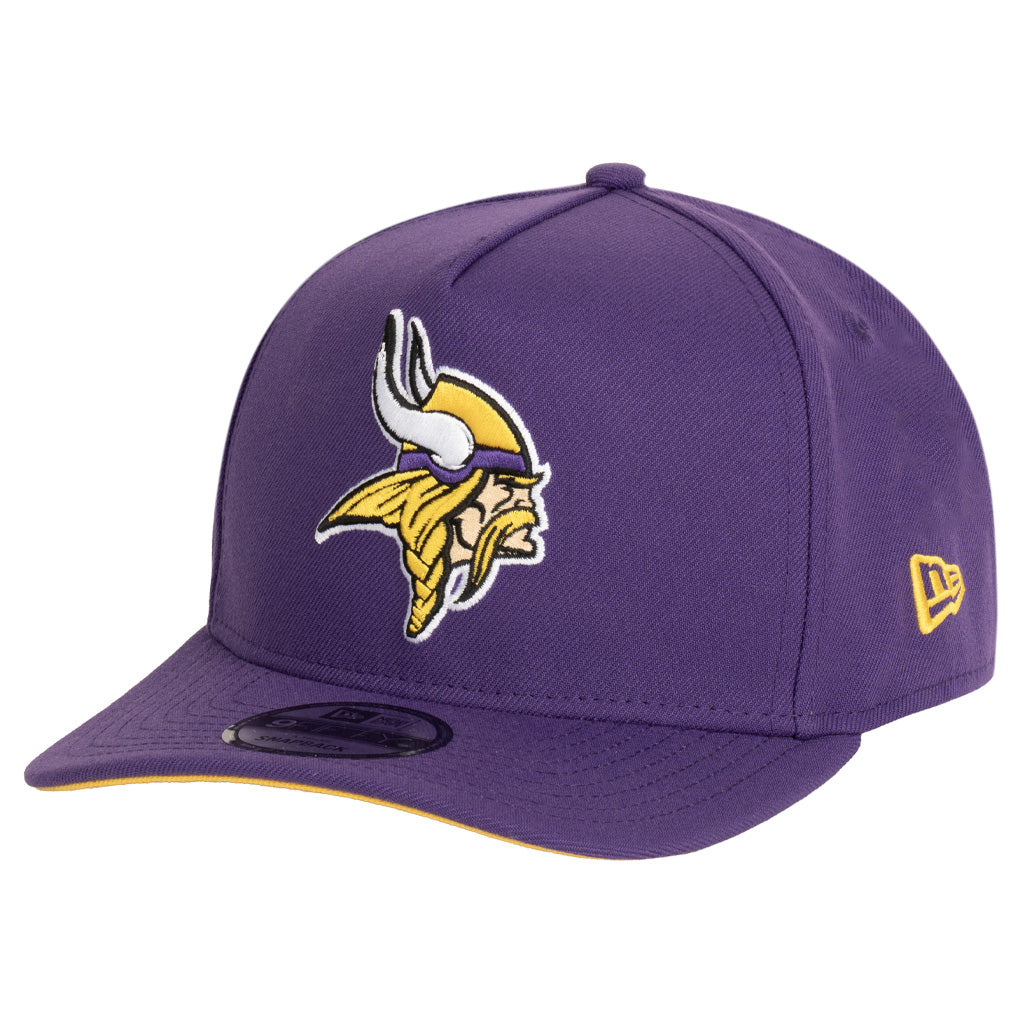 NFL Minnesota Vikings New Era Team Undervisor 9FIFTY A-Frame Snapback Hat - Purple