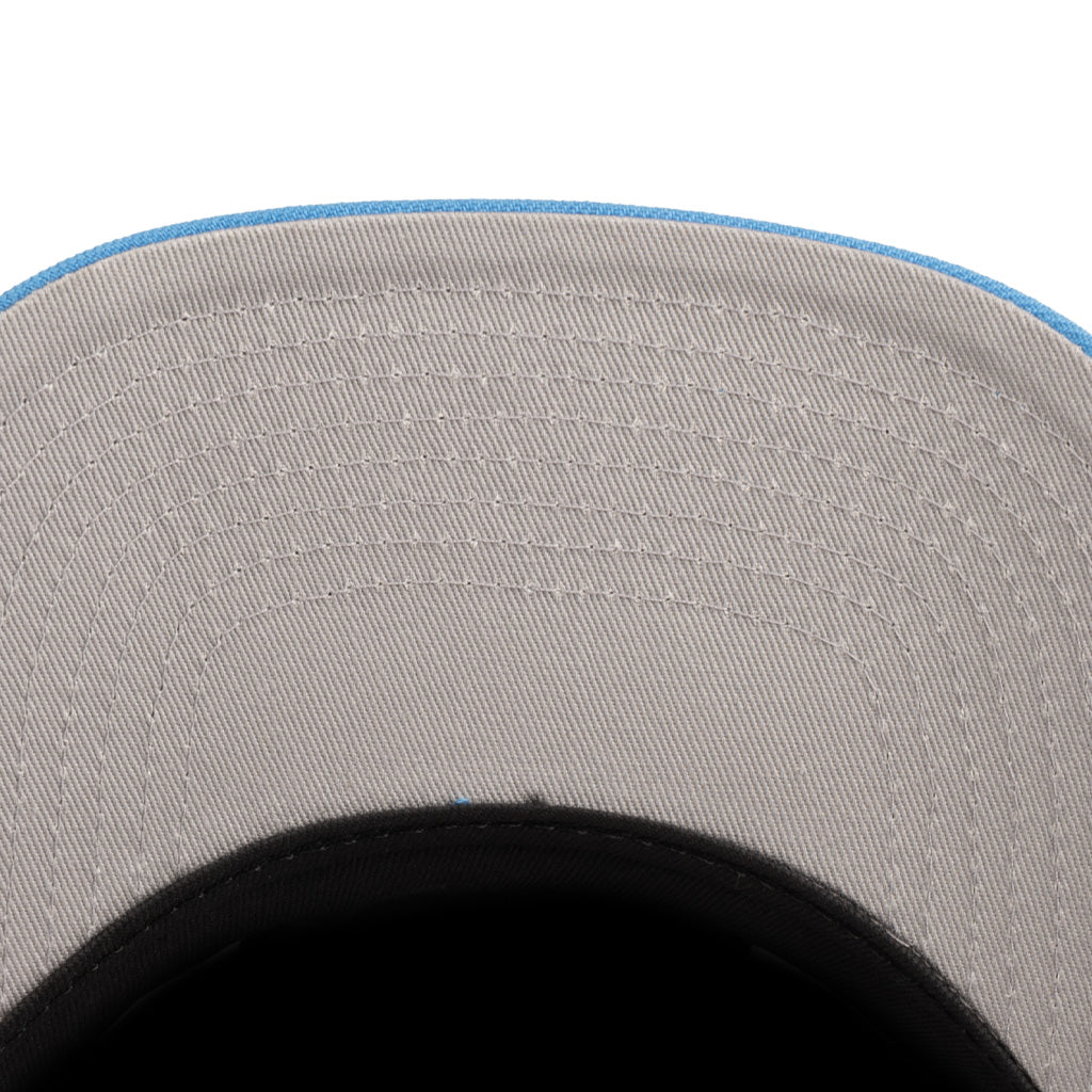 NFL Detroit Lions New Era Team Undervisor 9FIFTY A-Frame Snapback Hat - Blue