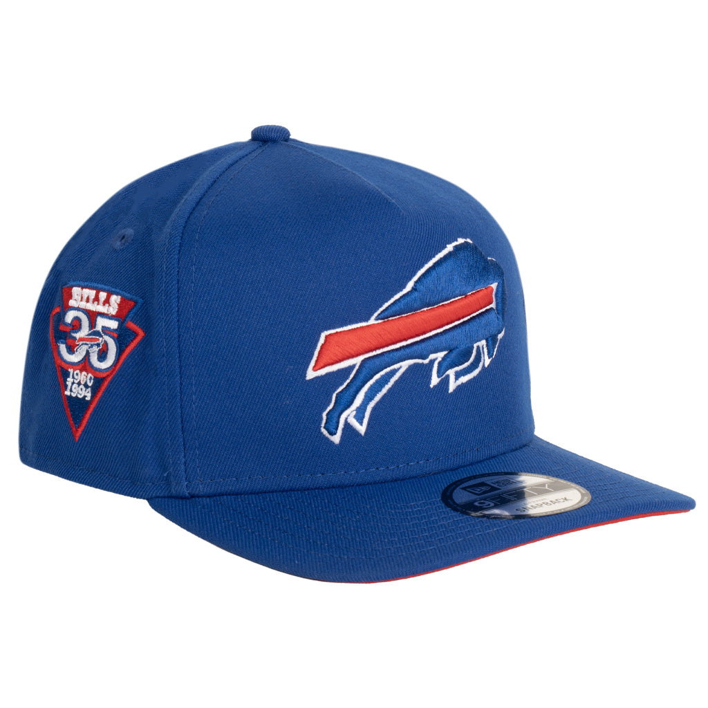 NFL Buffalo Bills New Era Team Undervisor 9FIFTY A-Frame Snapback Hat - Blue